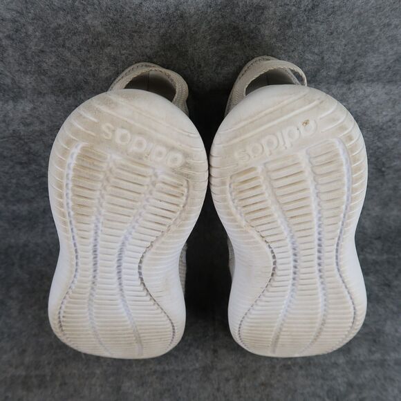 Adidas Shoes Womens 8.5 Athletic Trainers Cloudfoam Sneakers Running Active Grey - Picture 12 of 15